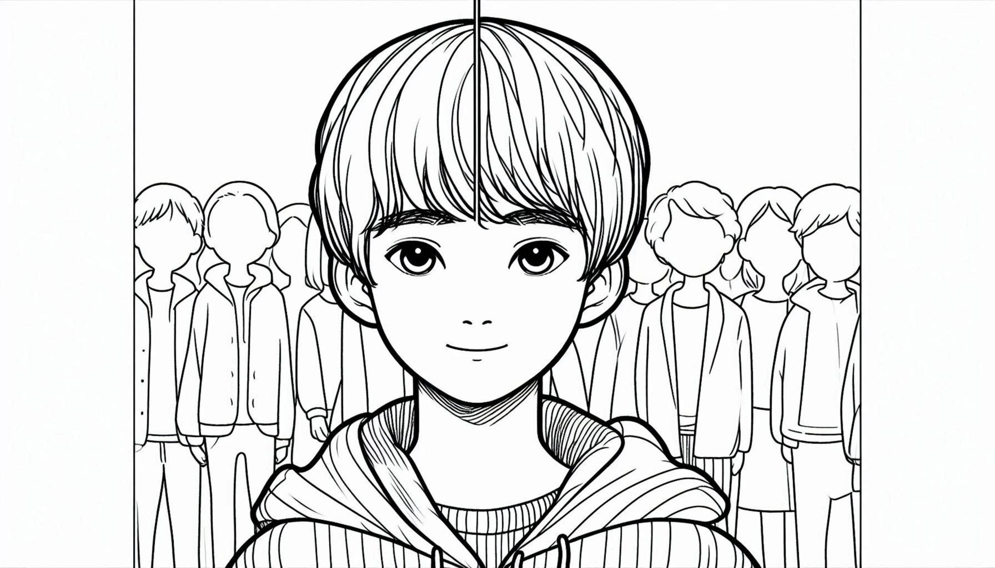 Free Printable Person Coloring Page