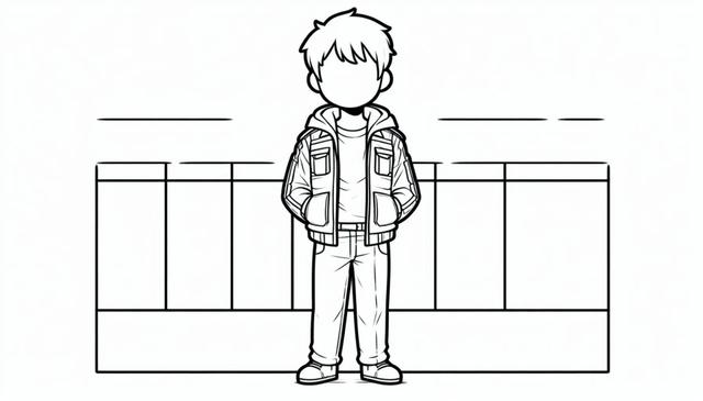 Free Printable Person Coloring Page